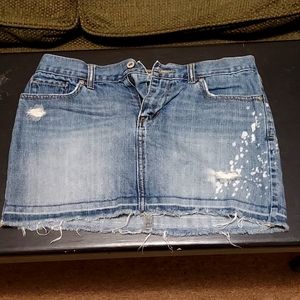 Denim Mini Skirt